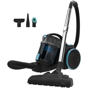 سيكوتك مكنسة كهربائية أسطوانية بدون كيس Conga Rockstar Multicyclonic XXL، قوة 800 واط، نظام MultiCyclonic، سعة حاوية 4 لتر، فلترة عالية الكفاءة، أنبوب تلسكوبي معدني، ملحقات متعددة للأثاث والزوايا والأقمشة