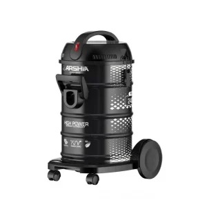 Arshia Drum Vacuum Cleaner – 23L Large Capacity, 2400W Pure Copper Motor, Turbo Brush & Multi-Tool Attachments for Home and Commercial Use – Model 2604