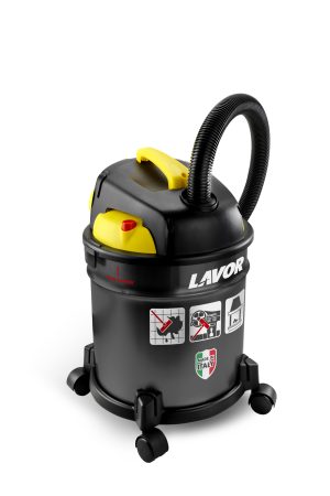 Lavor Freddy 4in1 Multi‑Purpose Vacuum Cleaner — 1200 W motor, 20 L stainless steel tank, washable cartridge filter system, metal flexible hose 1 m, blower function included, ideal for dust, liquids, ash and outdoor cleaning.