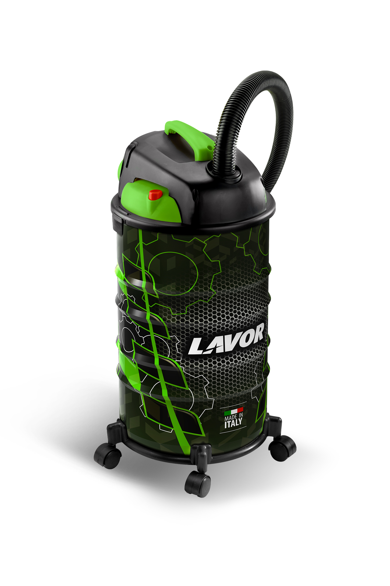Lavor Rudy 30 S Vacuum Cleaner — 30 L Tank Capacity Wet & Dry Cleaning, Up to 1200 W Motor, Durable Steel Body, Blower Function, Ideal for Home, Garage, Workshop & Small to Medium Areas