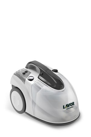 Lavor GV Egon Vac 4.1 Plus Steam & Vacuum Cleaner — Up to 5 bar Steam Pressure, Up to 152 °C Steam, HEPA H14 Filter, 8‑Litre Recovery Tank, Durable ABS Body, Ideal for Deep Cleaning and Sanitisation in Hotels, Workshops, Commercial Spaces