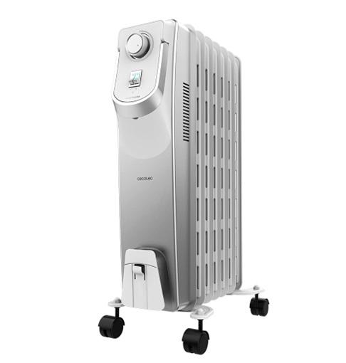 سيكوتك سخان زيت كهربائي ReadyWarm 7000 Space 360، 1500 W، 7 عناصر، تقنية WarmSpace و360°، 3 مستويات طاقة + نظام أمان مزدوج، مع عجلات ومقبض لسهولة النقل